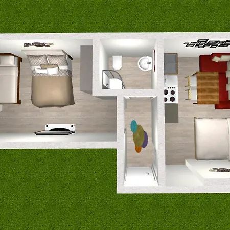 Apartmán Super Center - Small Flat On 